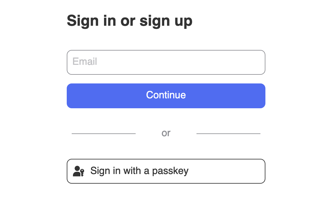 passkeys.io demo site